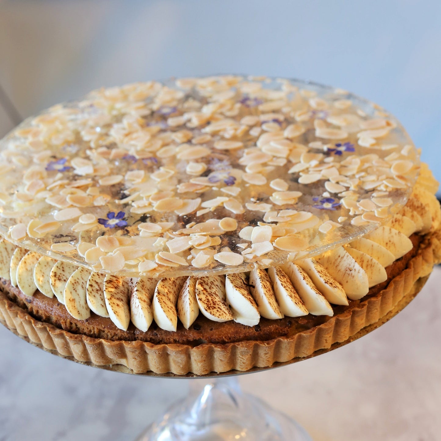 French Almond Cake Tart