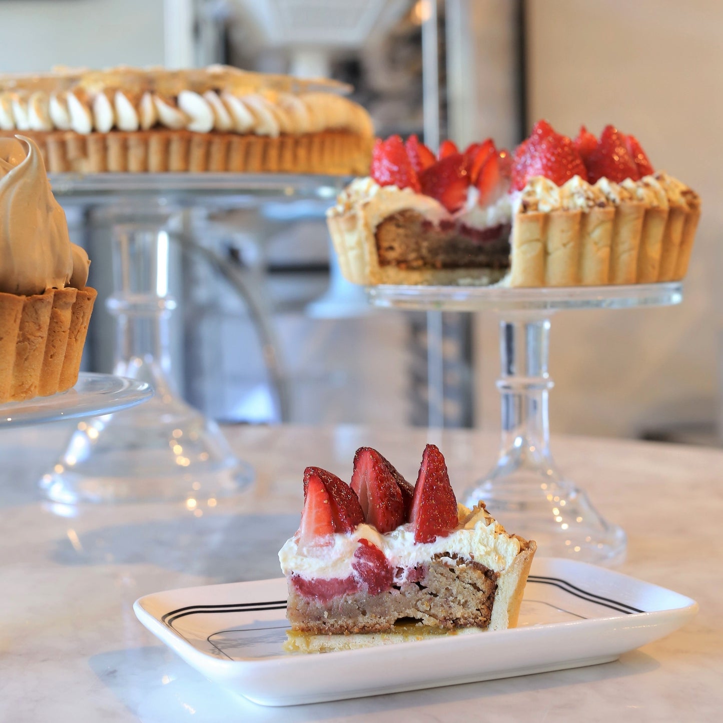 French Almond Cake Tart