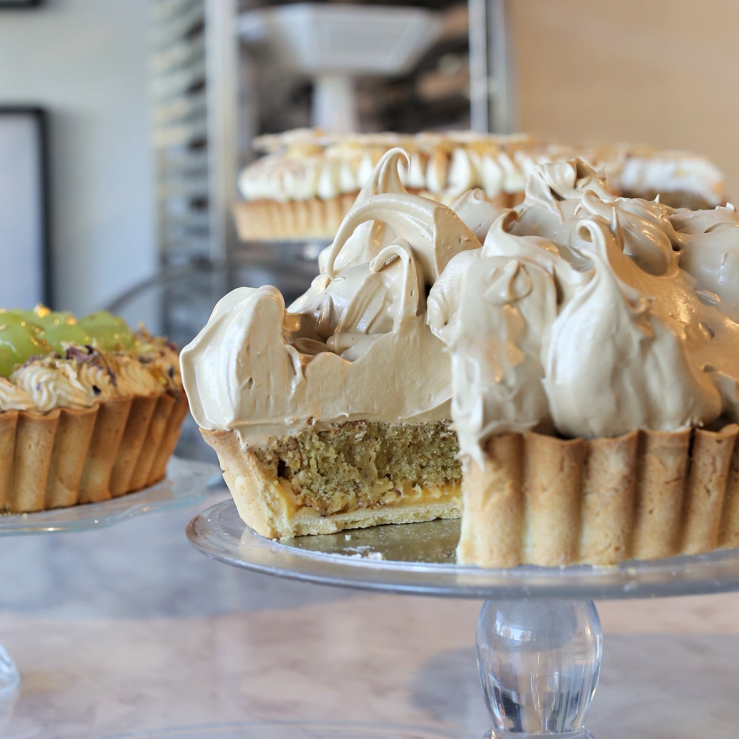 French Almond Cake Tart