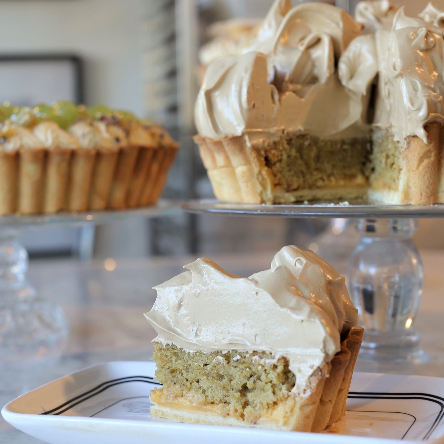French Almond Cake Tart