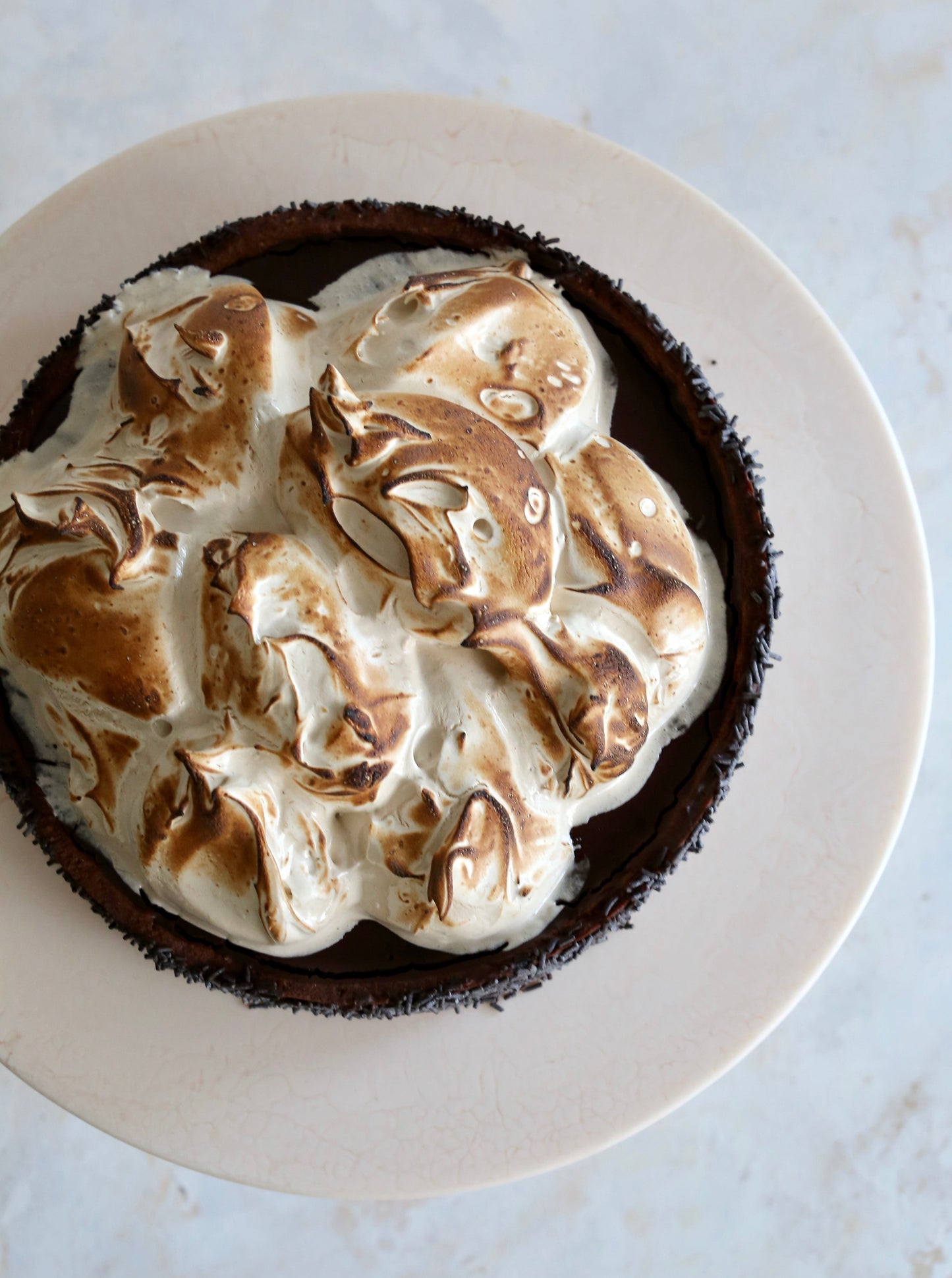 Chocolate Coated Pie