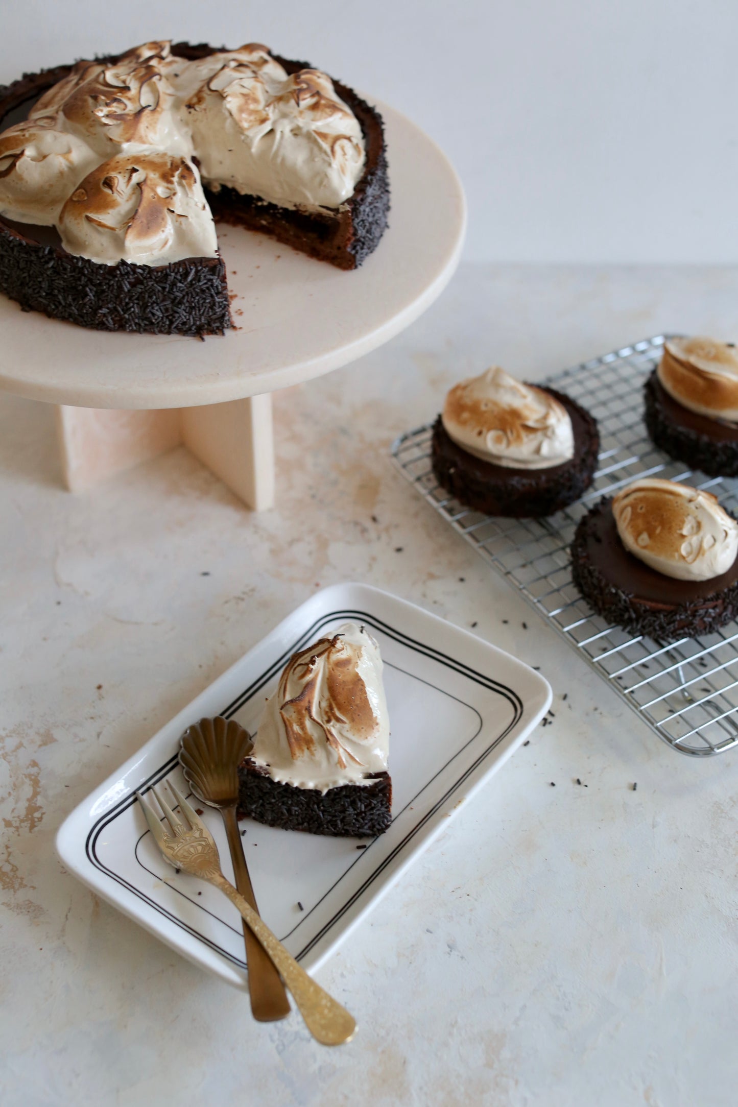 Chocolate Coated Pie