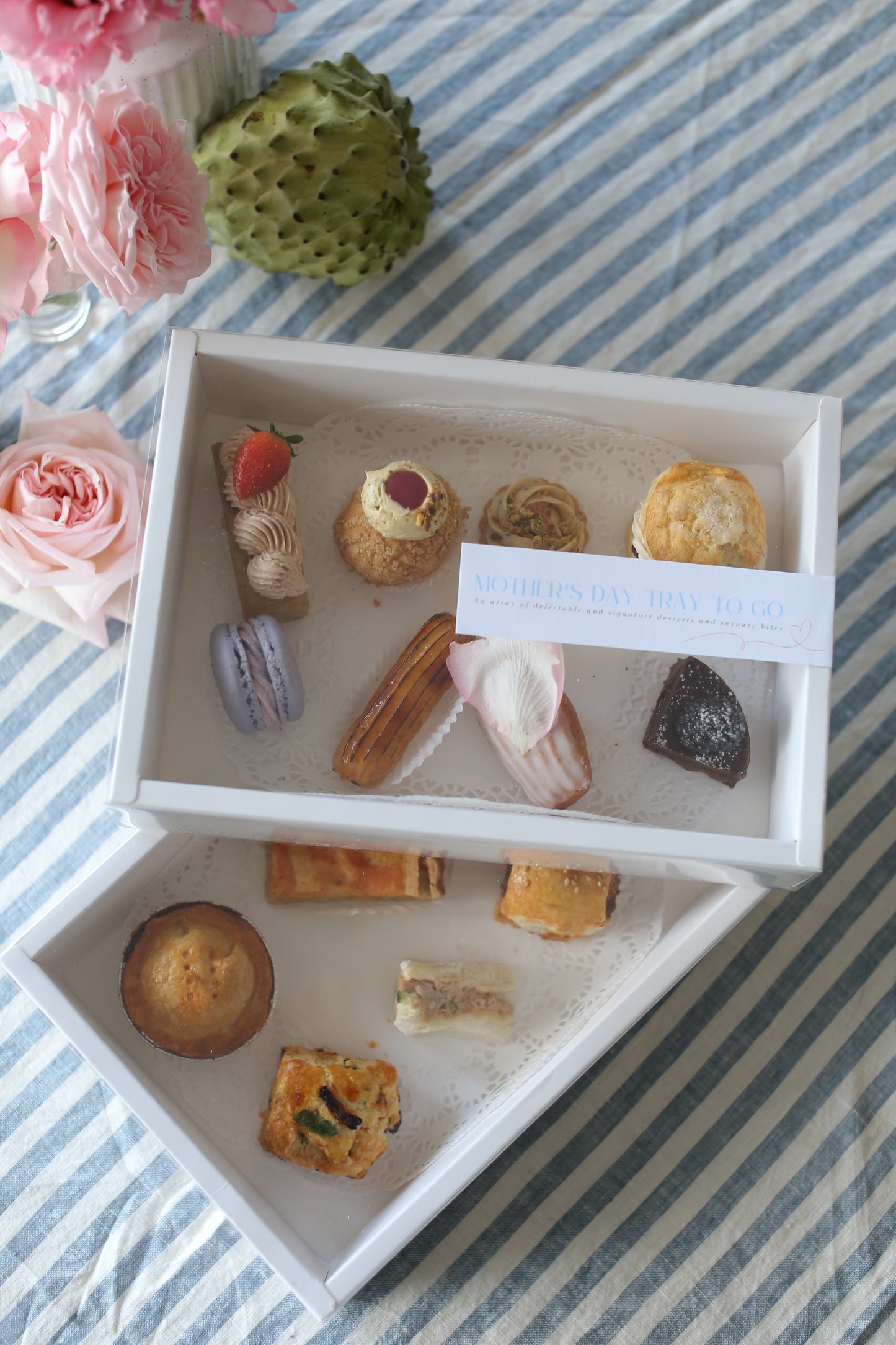 Signature Elegant High Tea Tray (Min 5 Tray sets per order)