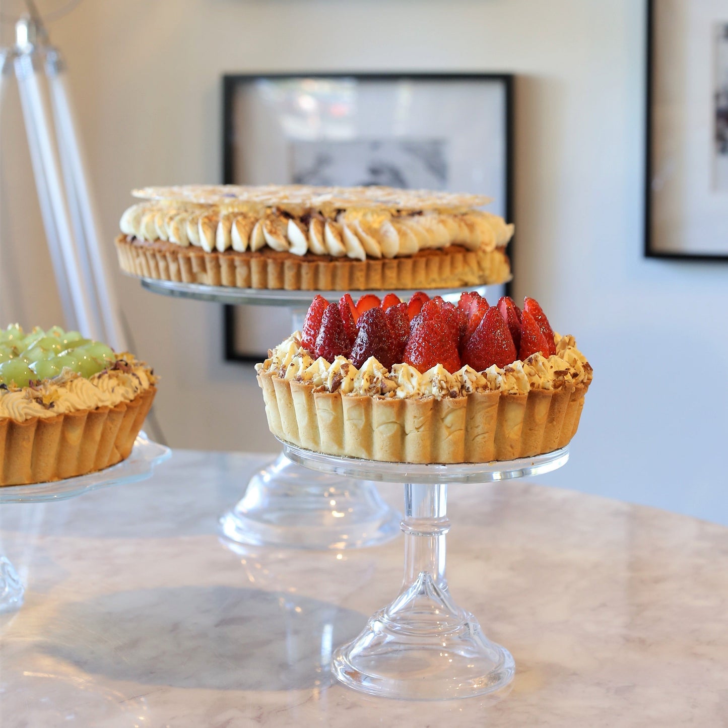 French Almond Cake Tart (Various Flavours)